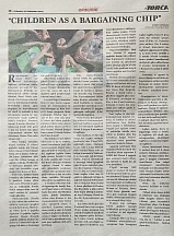 Статья Посла России на Мальте А.Г.Лопухова «Дети как разменная монета» (опубликована 1 сентября 2024 г. в газете "Торча")